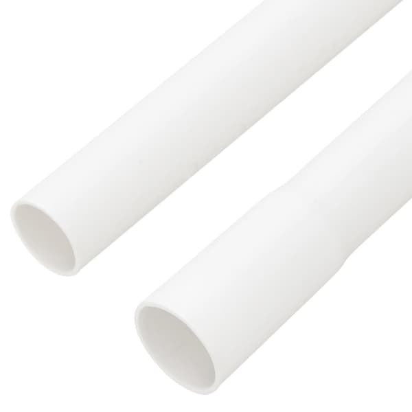 vidaXL Kabelkanal Ø20 mm 30 m PVC Vit