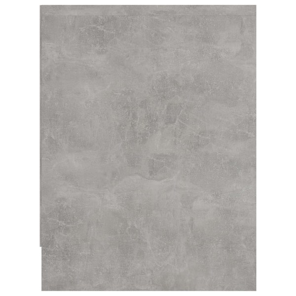 vidaXL Sängbord betonggrå 40x30x40 cm konstruerat trä grå