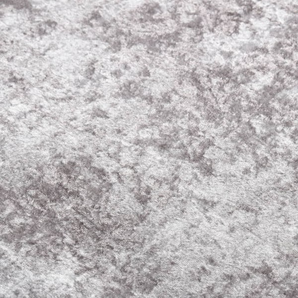 vidaXL Matta tvättbar 120x180 cm grå halkfri grå
