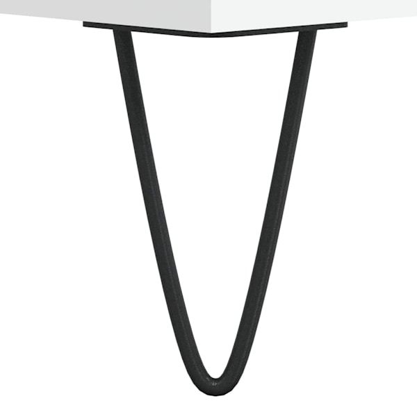 vidaXL Badrumsskåp vit 65x33x60 cm konstruerat trä Vit