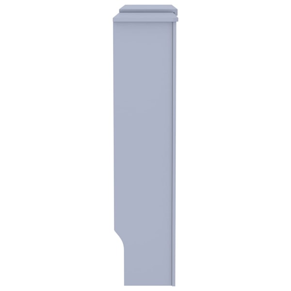 vidaXL Elementskydd MDF grå 205 cm grå