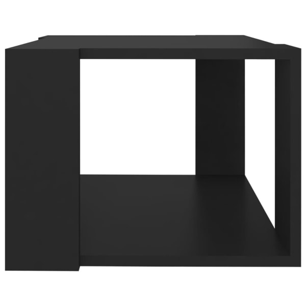 vidaXL Soffbord svart 40x40x30 cm konstruerat trä Svart