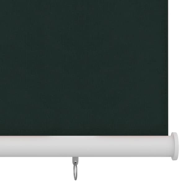 vidaXL Rullgardin utomhus 105 (B) x 140 (H) cm mörkgrön HDPE Grön