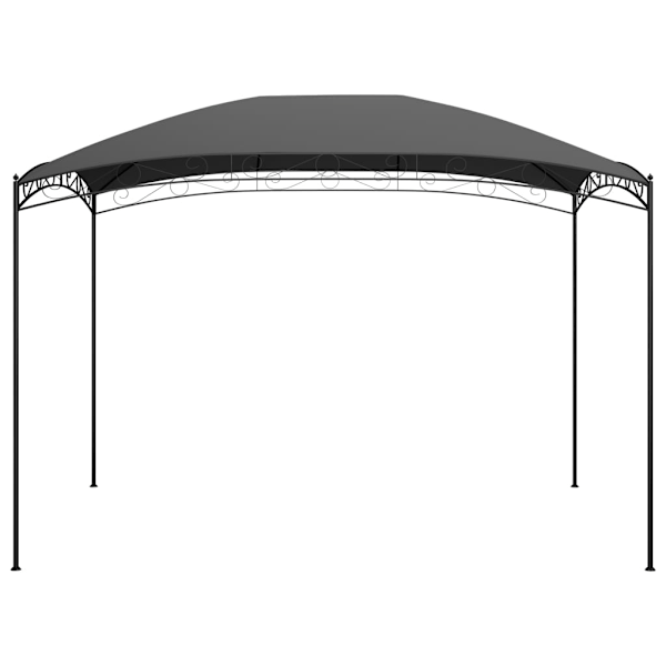vidaXL Paviljong 3x4x2,65 m antracit 180 g/m² Antracit