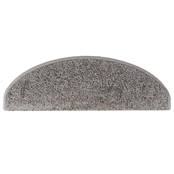 vidaXL Trappstegsmattor 10 st 65x21x4 cm grå Grå