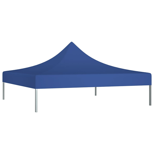 vidaXL Tak till partytält 2x2 m blå 270 g/m² Blå