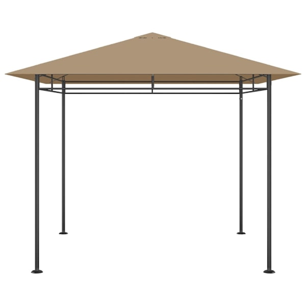 vidaXL Paviljong 3x3x2,7 m taupe 180 g/m² Taupe