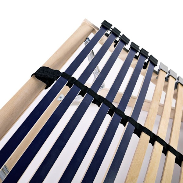 vidaXL Ribbotten med 42 ribbor 7 zoner 80x200 cm multifärg