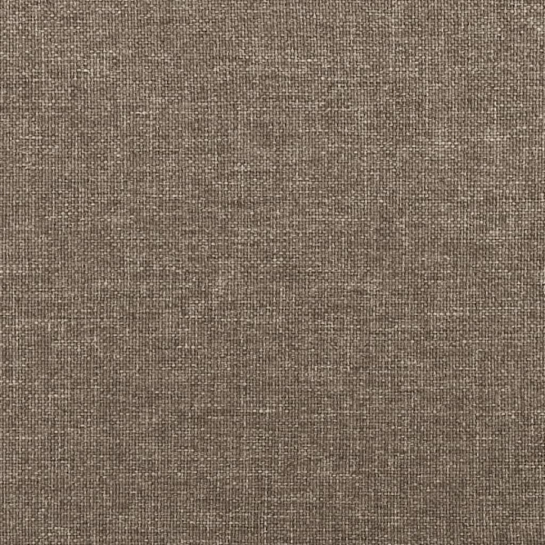 vidaXL Huvudgavlar 2 st taupe 100 x 5 x 78/88 cm tyg Taupe