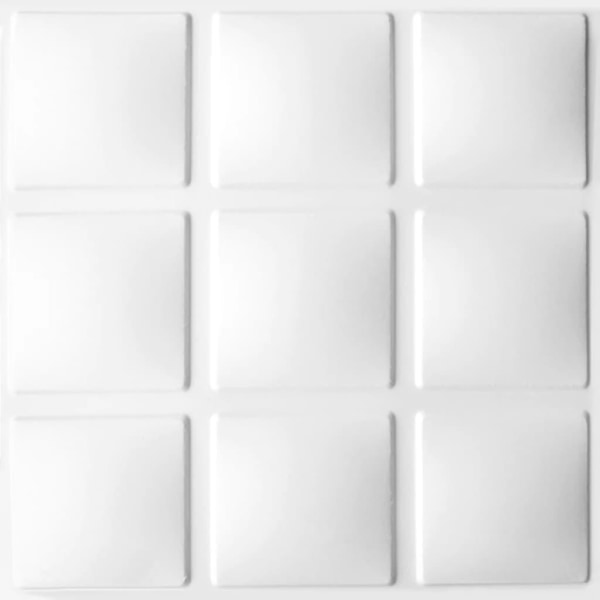 WallArt 3D Väggpaneler 24 st GA-WA07 kuber Vit