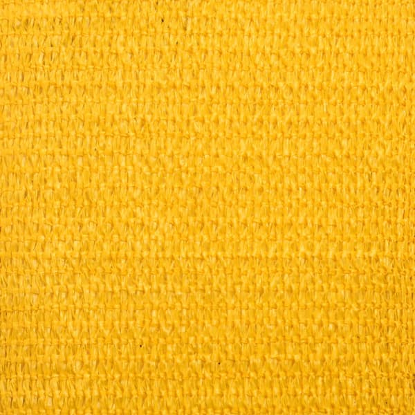 vidaXL Solsegel 160 g/m² rektangulär gul 3,5x5 m HDPE Gul