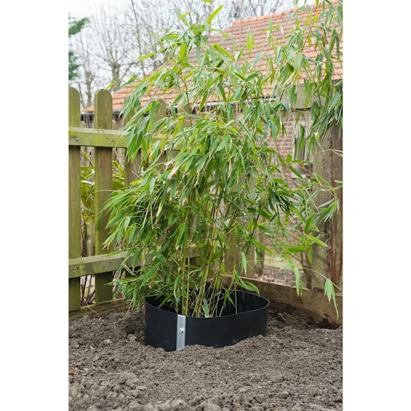 Nature Rotbarriär ark 0,7 x 5 m HDPE Svart 6030227 Svart
