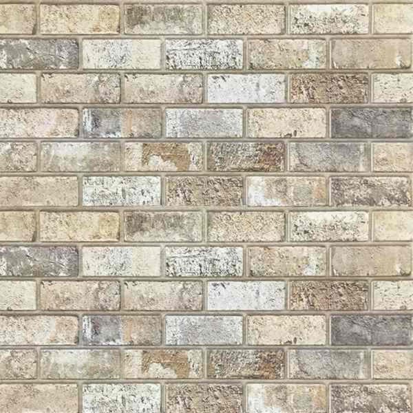 vidaXL Väggpaneler 10 st 100 x 50 cm Sand EPS Skum Brun