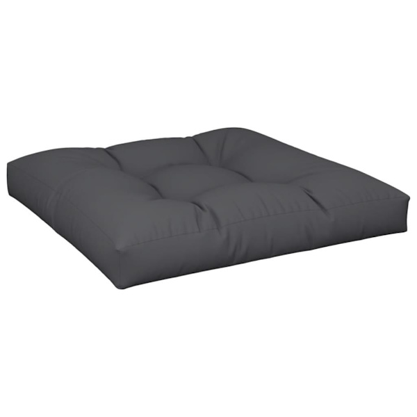 vidaXL Palldyna svart 70x70x12 cm tyg Svart