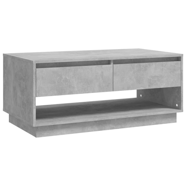 vidaXL Soffbord betonggrå 102,5x55x44 cm konstruerat trä grå