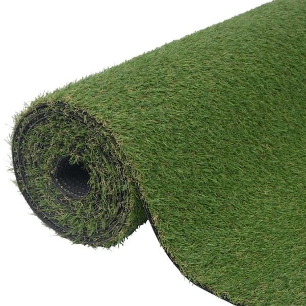vidaXL Konstgräsmatta 1,33x8 m/20 mm grön Grön