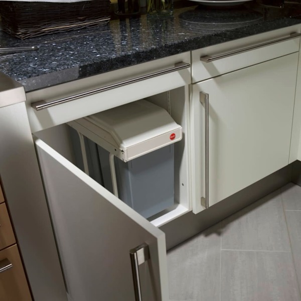 Hailo Sophink för skåp Multi-Box Duo strl L 2x14 L gräddvit 3659-001 Creme