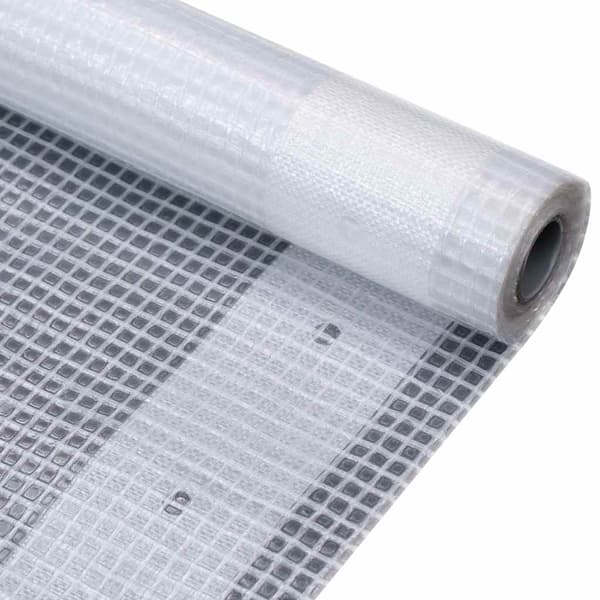 vidaXL Leno presenning 2 st 260 g/m² 2x5 m vit Vit