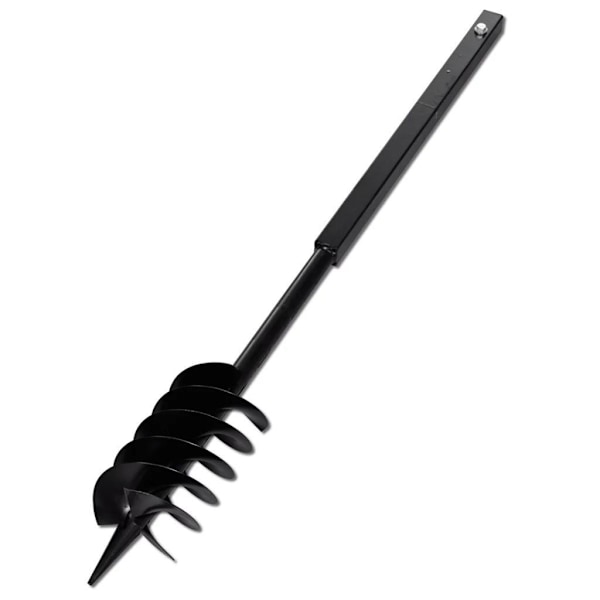 vidaXL Jordborr 150 mm Stål inkl. förlängningsrör 9 meter