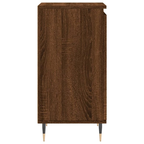 vidaXL Byråer 2 st brun ek 40x35x70 cm konstruerat trä Brun