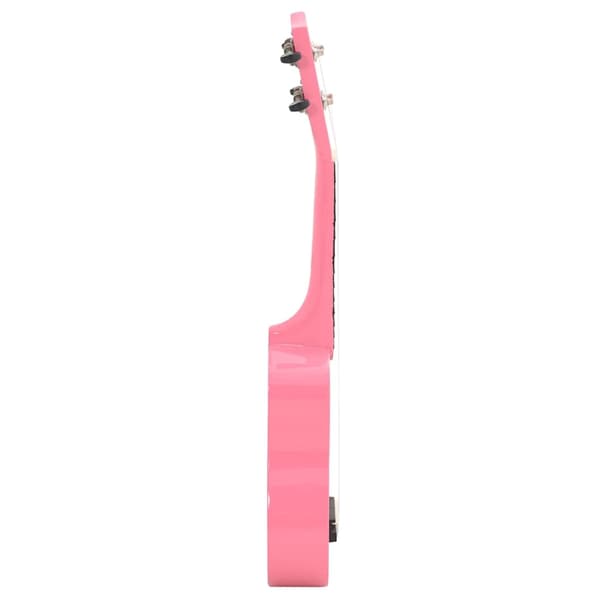 vidaXL Sopranukulele med väska för barn sopran rosa 23"
