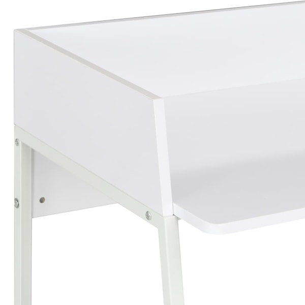 vidaXL Skrivbord vit 90x60x88 cm Vit