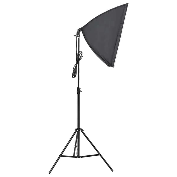vidaXL Professionell studiobelysning 60x40 cm Vit