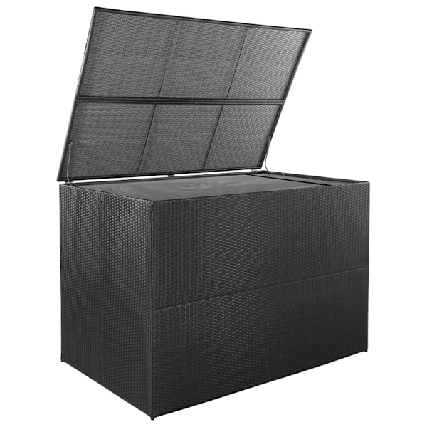 vidaXL Dynbox 150x100x100 konstrotting svart Svart
