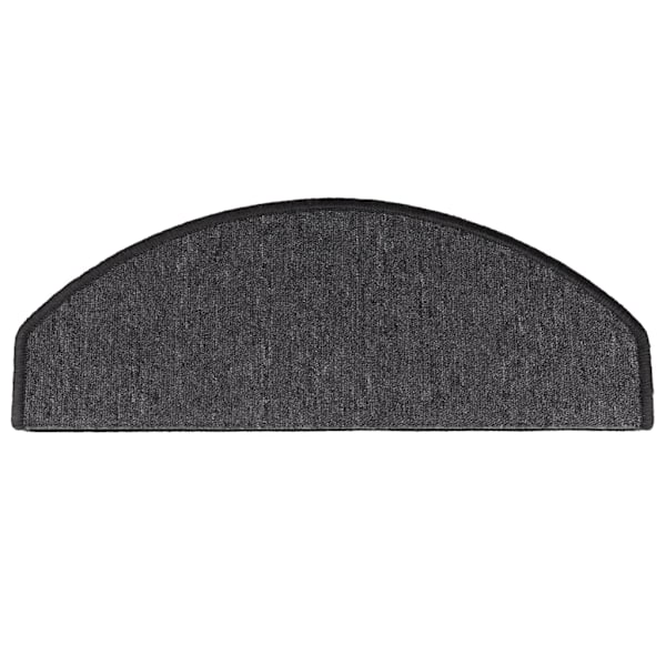 vidaXL Trappstegsmattor 10 st 65x24x4 cm antracit Antracit