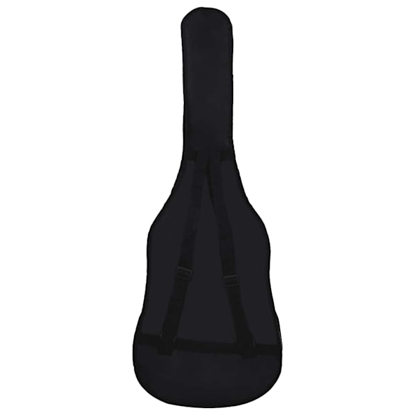 vidaXL Gitarrfodral för 4/4 klassisk gitarr svart 100x37 cm tyg Svart