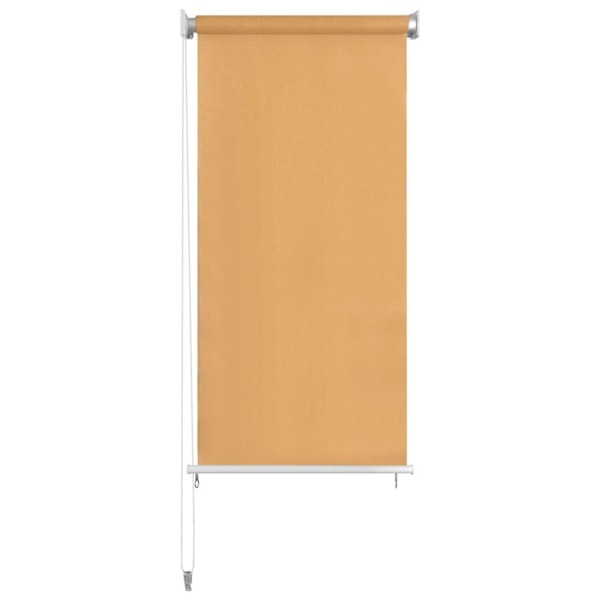 vidaXL Rullgardin utomhus 60x140 cm beige Beige