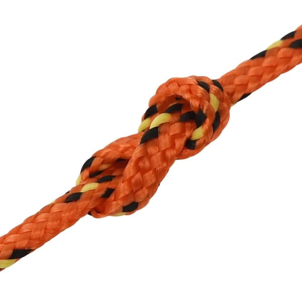 vidaXL Båtlina orange 2 mm 25 m polypropen