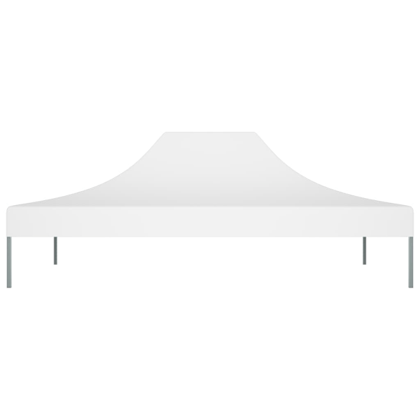 vidaXL Tak till partytält 4x3 m vit 270 g/m² Vit