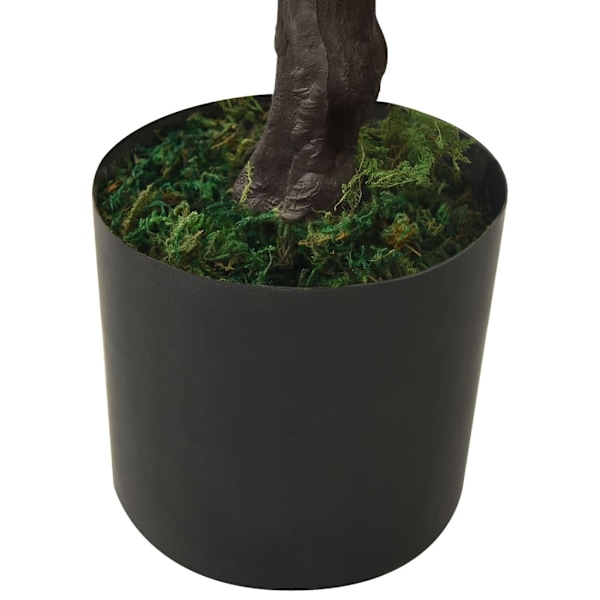 vidaXL Konstgjort bonsaiträd i kruka cypress 60 cm grön Grön