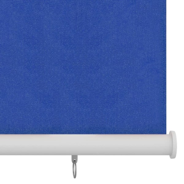 vidaXL Rullgardin utomhus 60x230 cm blå HDPE Blå