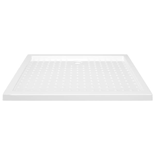 vidaXL Duschbrunnar 80 x 100 x 4 cm ABS Vit