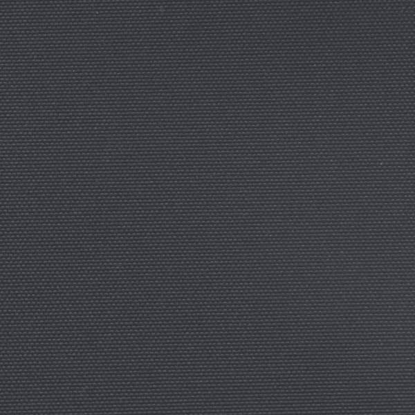vidaXL Infällbar sidomarkis 200x600 cm svart Svart