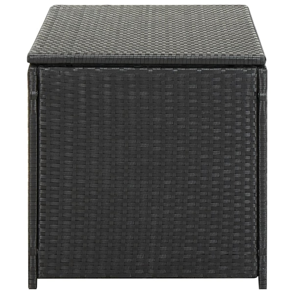 vidaXL Dynbox konstrotting 100x50x50 cm svart Svart
