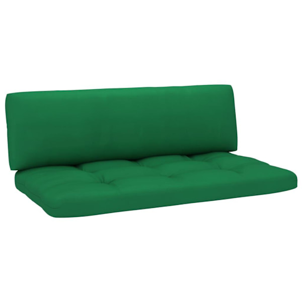 vidaXL Palldynor 2 st grön tyg Grön