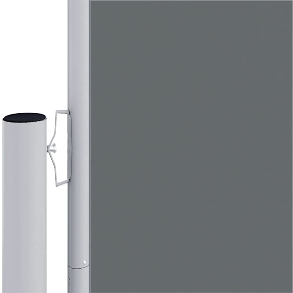 vidaXL Infällbar sidomarkis 180x600 cm antracit Antracit
