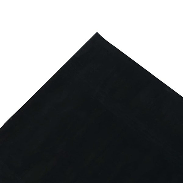 vidaXL Halkfri matta 1,2x2 m 6 mm jämn Svart