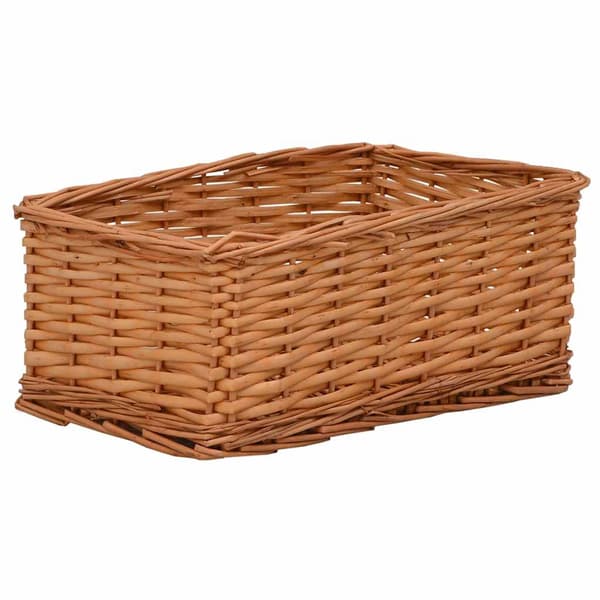 vidaXL Korgar 4 st brun pil Brun
