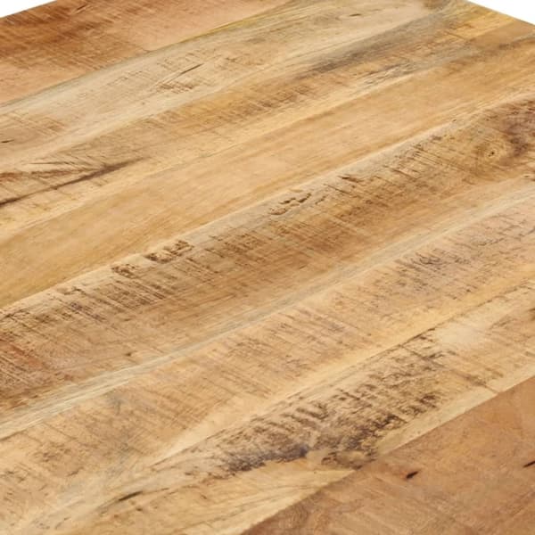 vidaXL Matbord massivt mangoträ 82x80x76 cm Brun