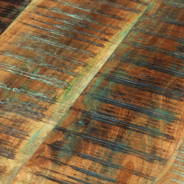 vidaXL Satsbord 3 st massivt återvunnet trä Brun