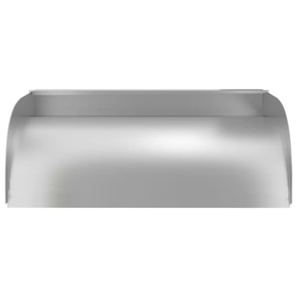 vidaXL Vattenfall med LED 45x34x14 cm rostfritt stål 304 Silver