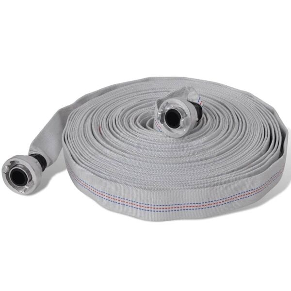 vidaXL Brandslang 30m med C-Storz kopplingar 1"
