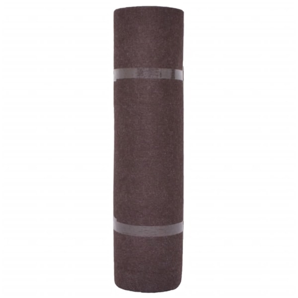 vidaXL Mässmatta ribbad 1,2x10 m brun Brun