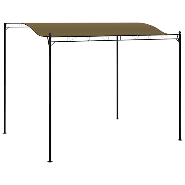 vidaXL Paviljong 3x2,4 m taupe 180 g/m² Taupe