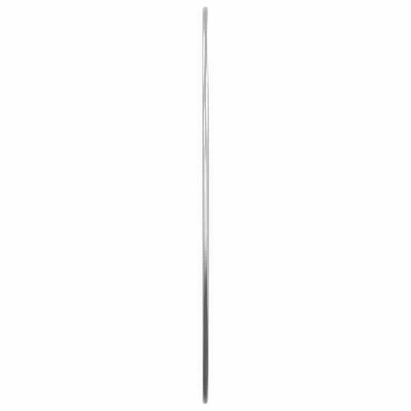 vidaXL Väggspegel silver Ø 50 cm rund Silver