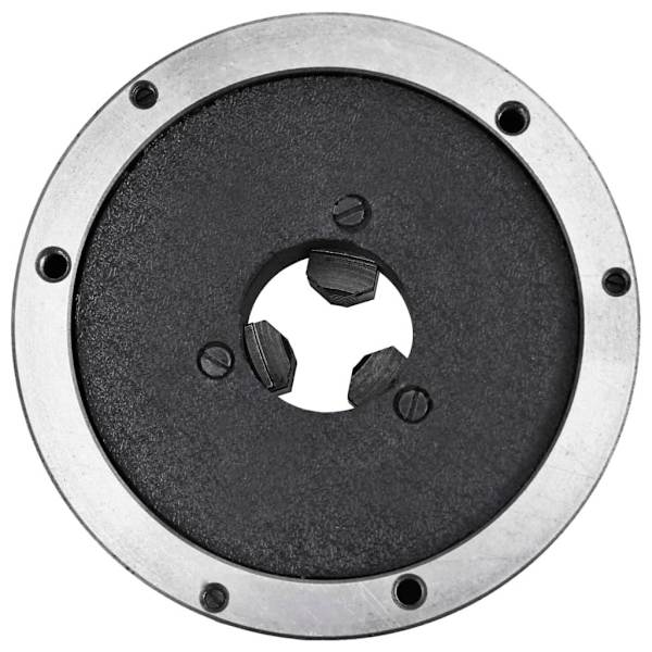 vidaXL 3-backs självjusterande svarvchuck 160 mm stål